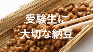 【受験生に大切な食材！】納豆(栄養・種類・料理）について詳しく解説！ 