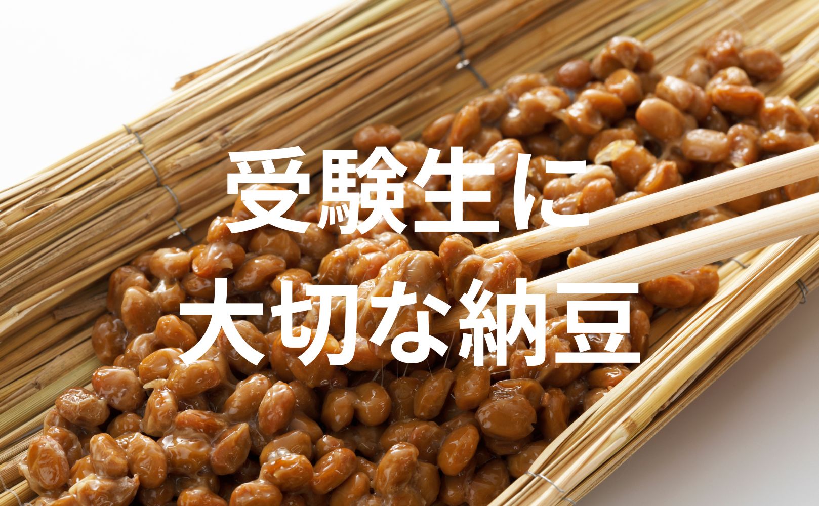 【受験生に大切な食材！】納豆(栄養・種類・料理）について詳しく解説！