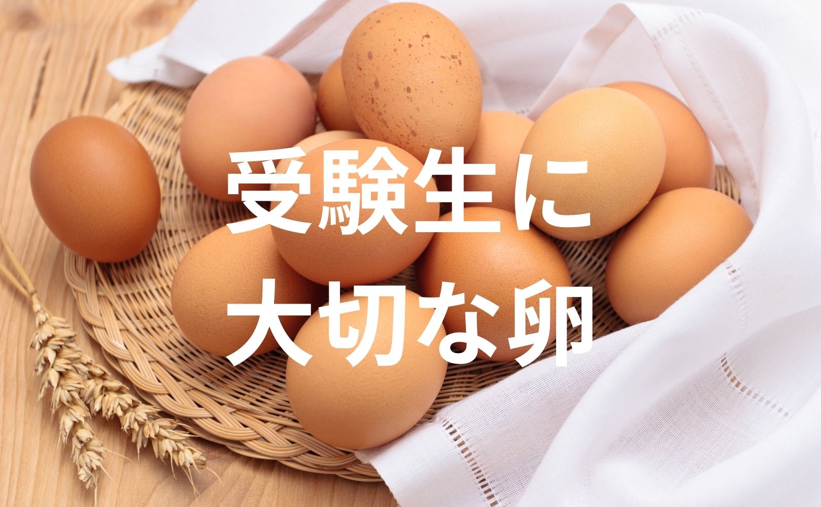 【受験生に大切な食材！】卵(栄養・基本の料理について詳しく解説！